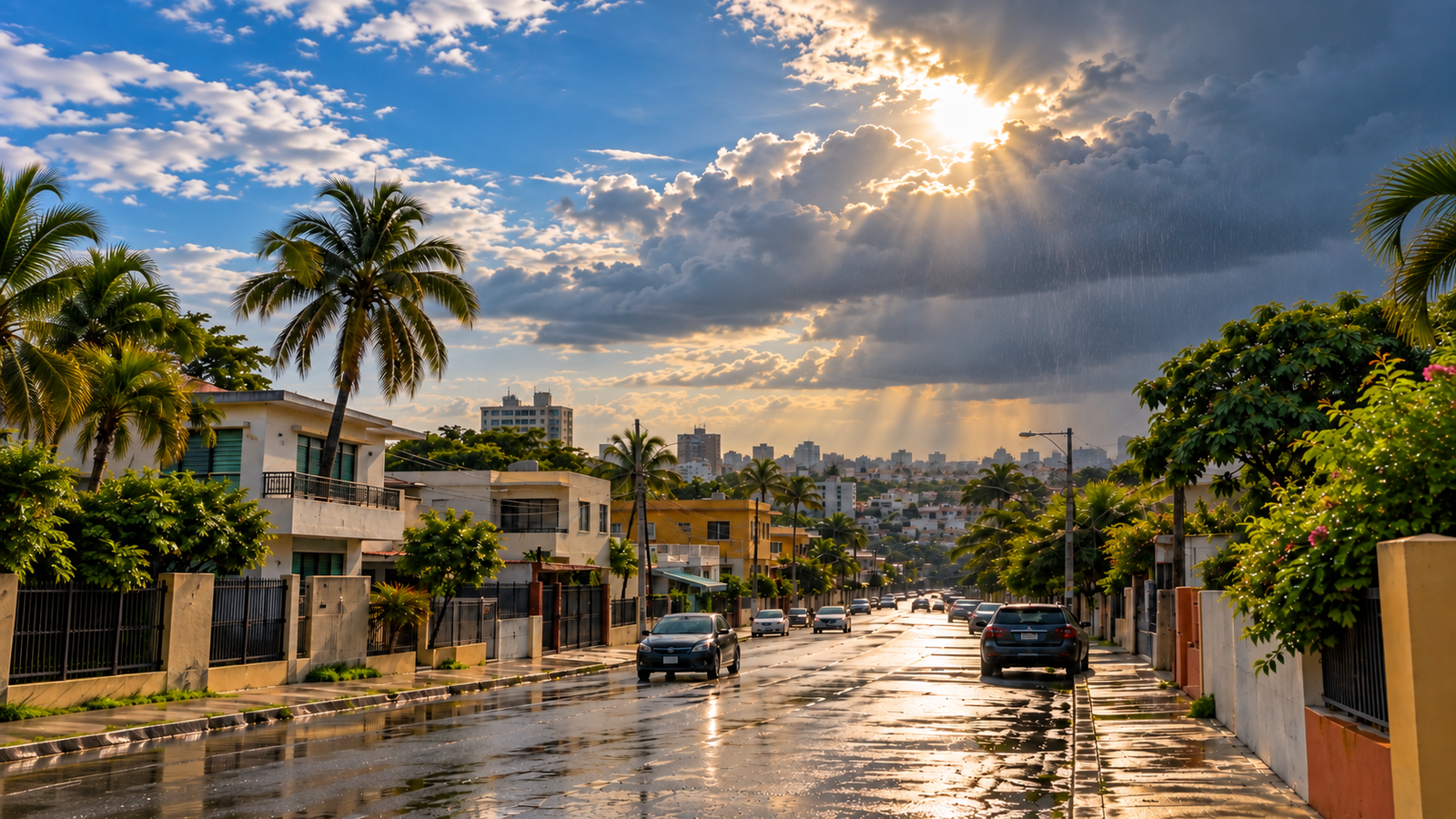 Indomet pronostica una tarde calurosa con posibles chubascos para Santo Domingo Este