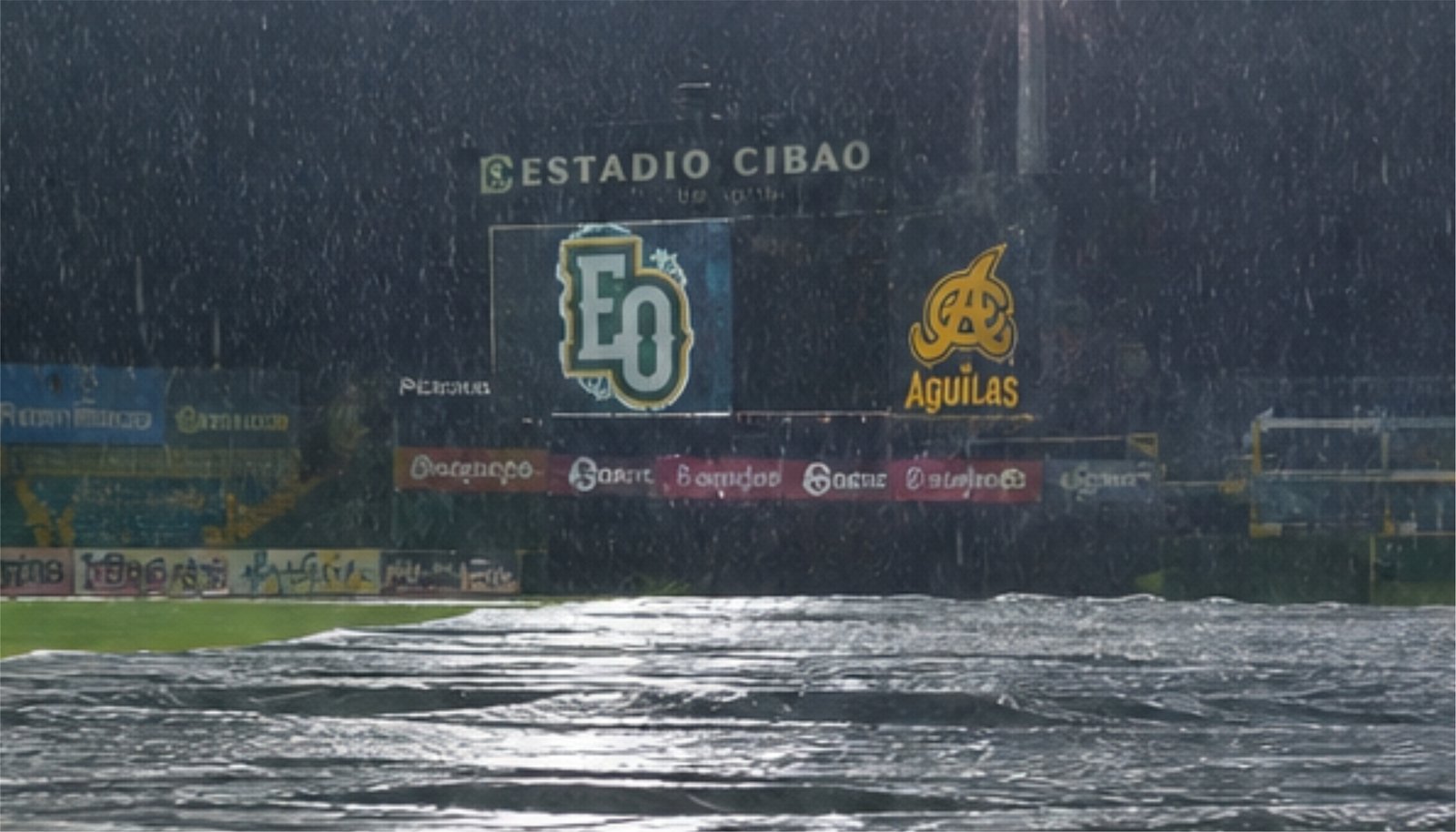 Lluvia obliga a posponer el encuentro entre Estrellas Orientales y Águilas Cibaeñas